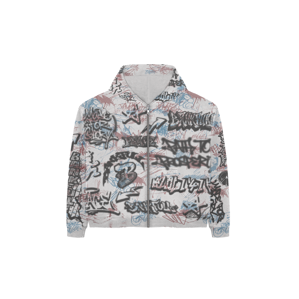 GRAFFITI ZIPUP