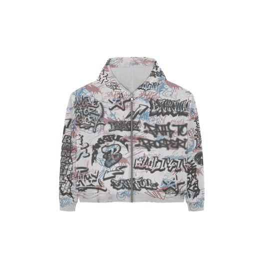 GRAFFITI ZIPUP